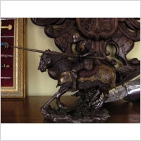 Veronese WIELKI KONNY RYCERZ Z KOPIĄ