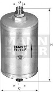 MANN FILTR PALIWA WK 726/2