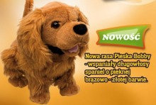 Epee Piesek Bobby z gwizdkami - Spaniel EP-01037