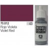 Vallejo Farbka Model Color Violet Red - 043 70.812