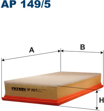 Filtron AP 149/5 FILTR POWIETRZA