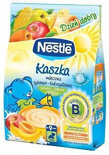 Nestle kaszka mleczna ryżowo-kukurydziana banan-jabłko-morela