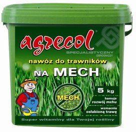 Agrecol Nawóz na mech do trawników 10kg