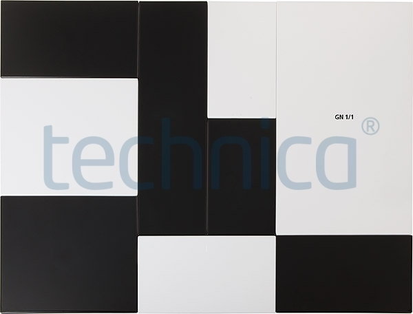APS Taca serwingowa biała GN 1/2, melamina | , Zero APS-84186