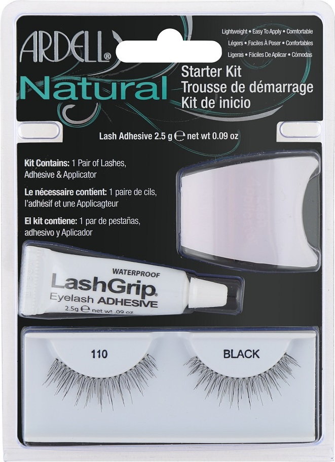 Ardell Fashion LASHES NATURAL starter kit Zestaw sztuczne rzęsy 110