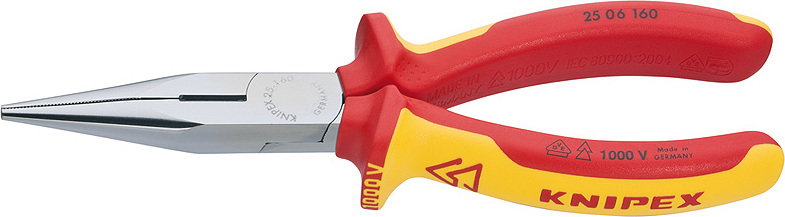 Knipex szczypce izolowane wydłużone proste 26 16 200