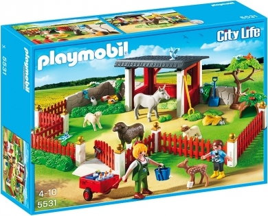 Playmobil Uzdrowisko dla zwierząt z wybiegiem 5531