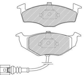 FERODO FEDERAL-MOGUL)) FDB1634