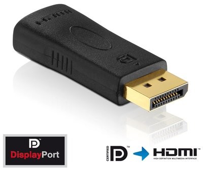 Purelink PI150 PureInstall adapter wtyczka DisplayPort (20-pin) na gniazdo HDMI-A (19-pin) PI150
