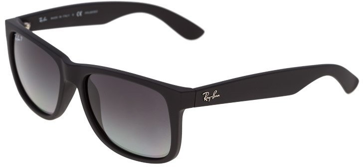 Ray Ban JUSTIN Okulary przeciwsłoneczne czarny 0RB4165