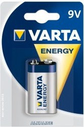 Varta BATERIA ALKALICZNA Hi-voltage 9V (typ6LR61)) 1szt MO_BAVA 4122