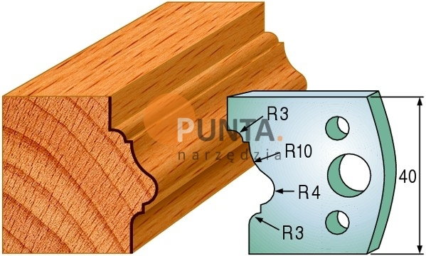 CMT UTENSILI Art. 690.102 - NOŻE i OGRANICZNIKI 40 mm 691.102