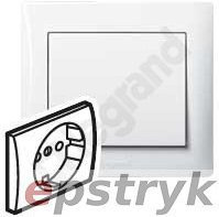 Legrand SISTENA LIFE Plakietka ARCTIC do gniazda 2P+Z SCHUKO 777020