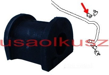 Guma tuleja stabiliza tylnego 18mm Mitsubishi Galant USA 1996-2003