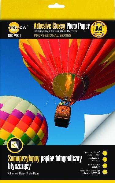 Papier fotograficzny YELLOW ONE A4 130 g/m błyszczący - E1354 NB-1466