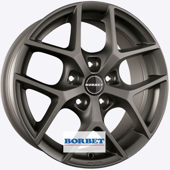 BORBET 7x16 5x100 Y(MT) ET38 MATT TITAN