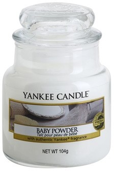 Yankee Candle Baby Powder 104 g Classic mała świeczka zapachowa