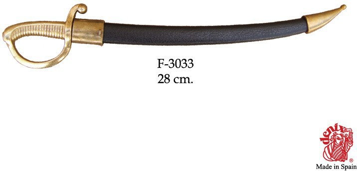 Denix NOŻYK DO LISTÓW SZABLA NAPOLEOŃSKA Z POCHWĄ XIXw