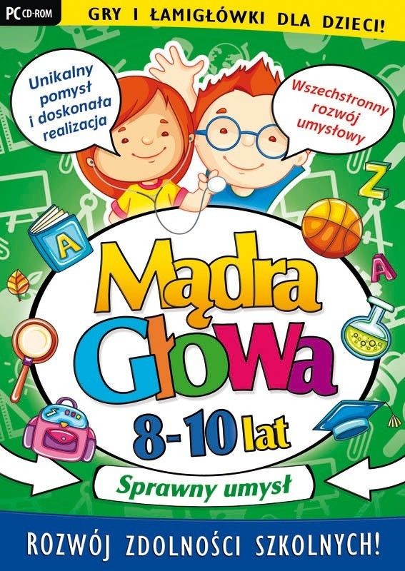 PWN M$86dra Głowa Junior na medal Gry i łamigłówki dla dzieci 8-10 lat GRA PC