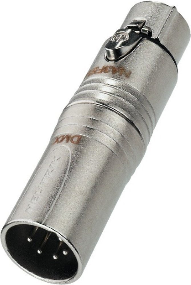Monacor Przejściówka NEUTRIK XLR/XLR NA-3F5M