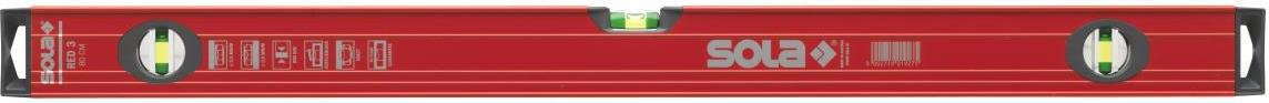 Sola Poziomnica aluminiowa RED 3