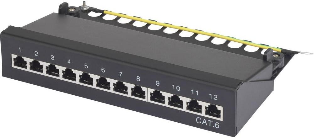 Renkforce Patchbox Renkforce 001485575 12 Portów CAT 6 1 U