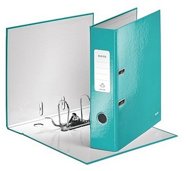 Leitz Segregator Leitz WOW 180st A4/80mm turkusowy 10050051 10050051