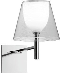 Flos KTRIBE W lampa ścienna aluminiowane srebro F6307004