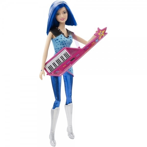 Mattel Barbie Rockowa przyjaciółka - Zia CKB60