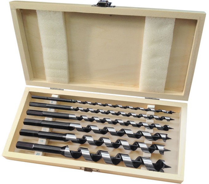EXTOL PREMIUM świder do drewna, zestaw 6 szt. 8801290