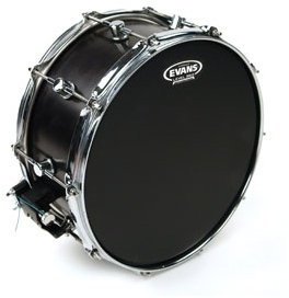 Evans Drumheads Hydraulic Black Coated 14