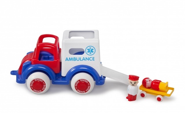 Viking Toys Furgonetka ambulans z figurkami