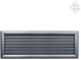 Kratki.pl Kratka kominkowa Air System malowana OSKAR grafitowa 17x49 6674-898A9_