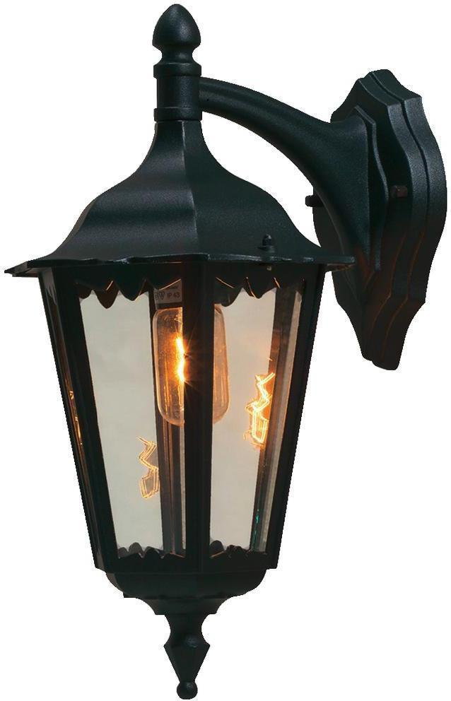 Konstsmide Lampa ścienna zewnętrzna 7212-750 E27 IP43 Czarny