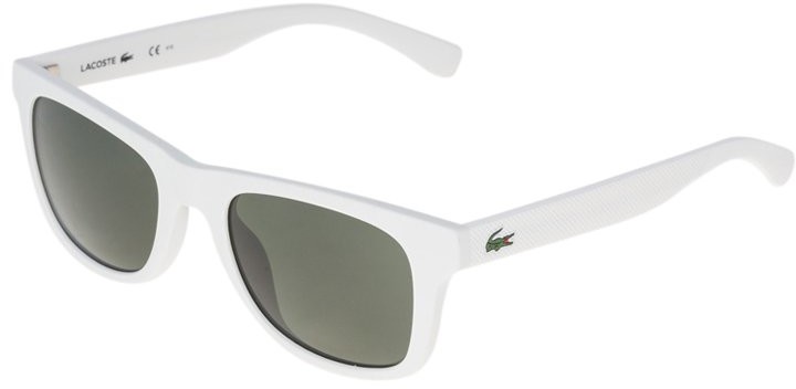 Lacoste Okulary przeciwsłoneczne matt biały L790S