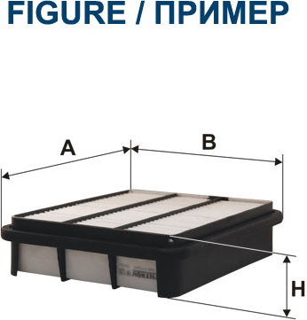 Фото - Повітряний фільтр Filtron Filtr powietrza  AP 082/8 