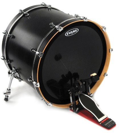 Evans evans BD20 emadonx emad Onyx Bass Drum sierść BD22EMADONX