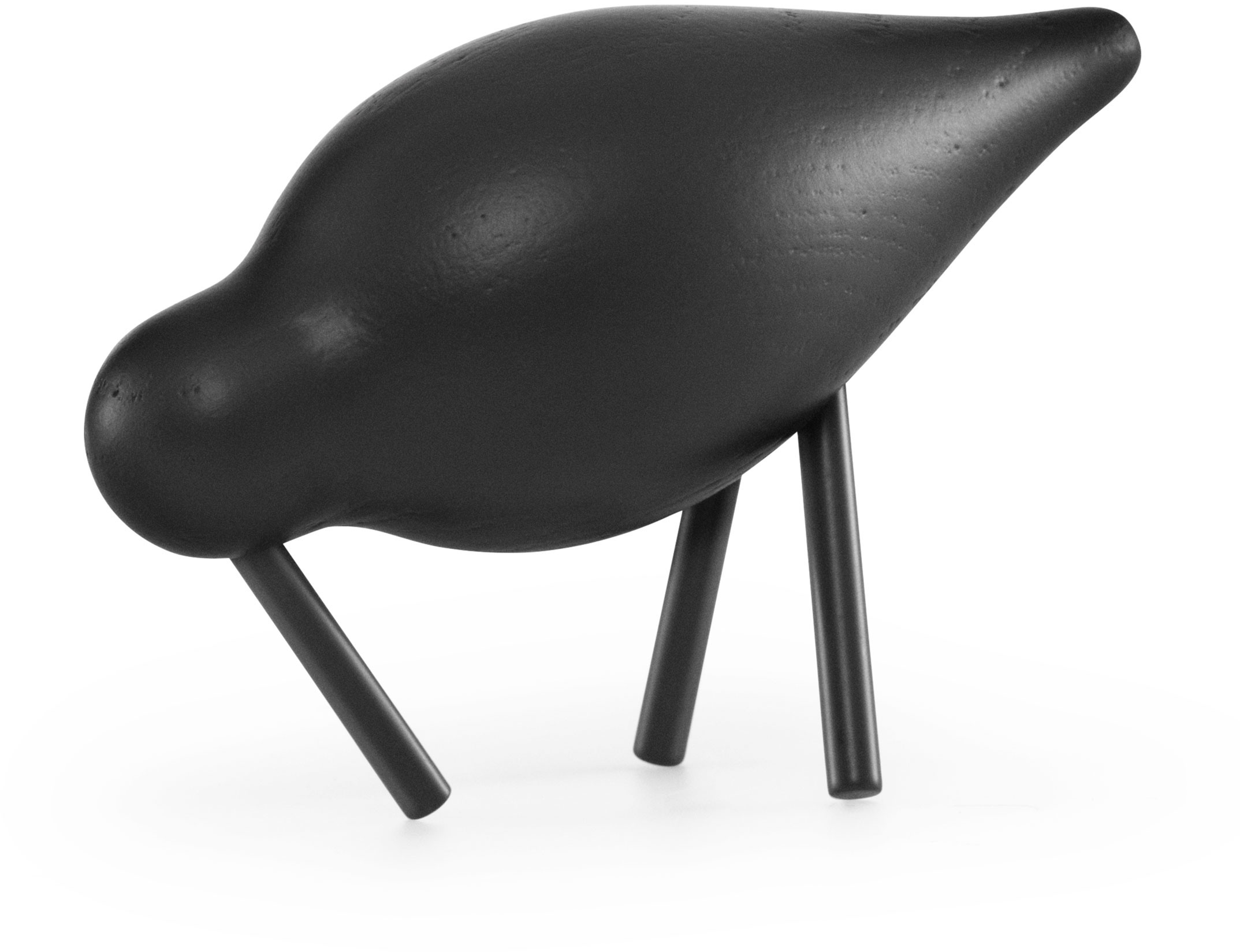 Normann Copenhagen Figurka dekoracyjna Shorebird S cały czarny