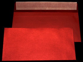 Fedrigoni Century Sirio Pearl Red Fever 110x220mm HK 20SPR16-DL-HK