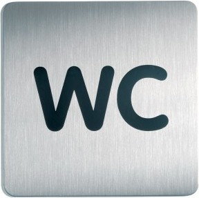Durable Tabliczka WC PICTO 150x150 mm