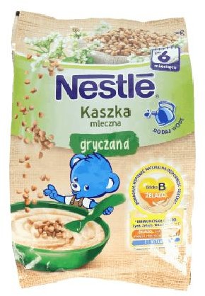 Nestle Kaszka Mleczna Gryczana 6M+ 180G