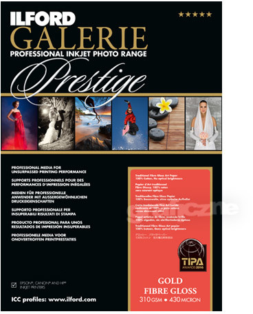 Фото - Папір Ilford Papier  Galerie GOLD Fibre Gloss G310 - A3/25 