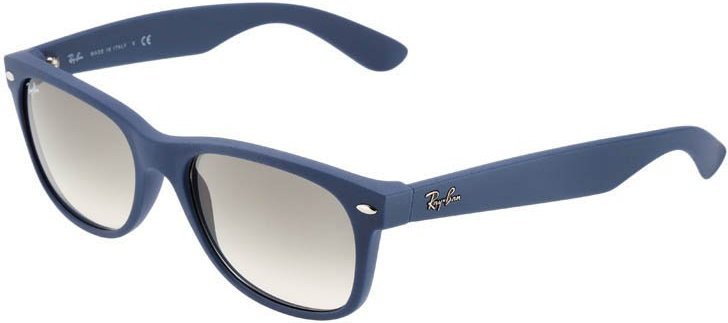 Ray Ban NEW WAYFARER Okulary przeciwsłoneczne niebieski/crystal gray 0RB2132