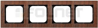 Ospel Ramka poczwórna, drewniana - Sonata R-4RW/34