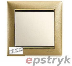 Legrand VALENA - Ramka poczwórna ZŁOTY MAT - ZłOTO 770304