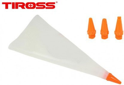 Tiross Dekorator SILIKONOWY (RĘKAW) DO CIAST TORTÓW [TS-1410] TS-1409