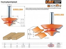 CMT FREZ DO POŁĄCZEŃ KĄTOWYCH HM D=70 I=31,7 A=45 S=12 T=15-28,5 CMT955.503.11