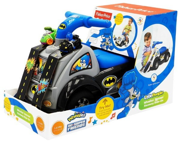 Fisher Price Jeździk wyścigówka BatMAN 1038280