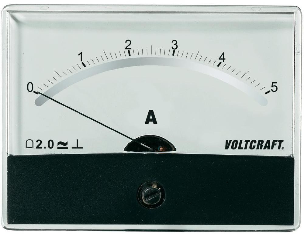 VOLTCRAFT Analogowy wskaźnik panelowy AM-86X65/5A/DC