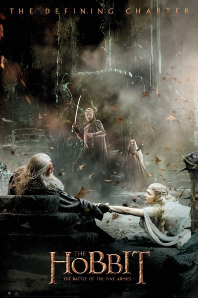 Hobbit Bitwa Pięciu Armii Aftermath - plakat FP3574